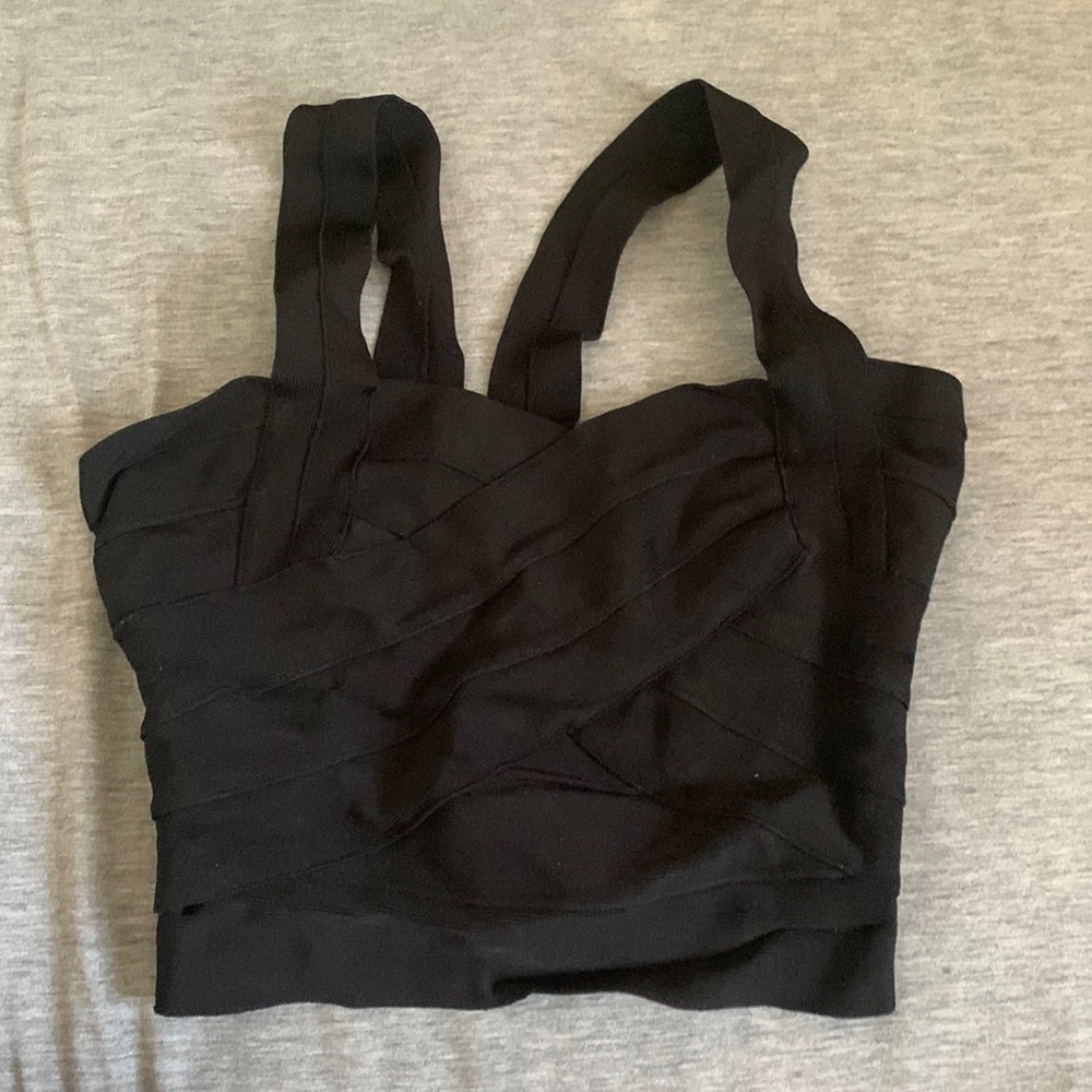 Herve leger bandage top.